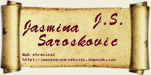 Jasmina Šarošković vizit kartica